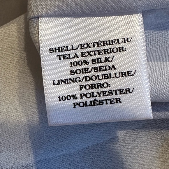 Ann Taylor Straples Light Gray Heart Shape Neckline Empire Waist Mini Dress SZ 2 - Picture 11 of 16